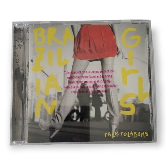 Brazilian Girls - Talk To‎ La Bomb [2006 Promotional CD] - Picture 1 of 3